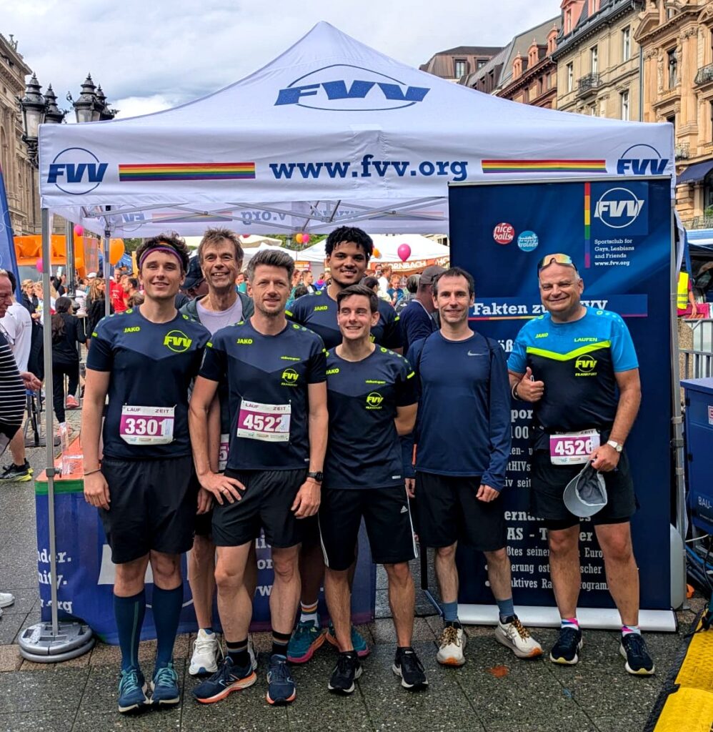 Vielbunt und FVV beim Lauf für mehr Zeit Event.