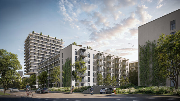 Hier entsteht Darmstadts höchstes Wohnhaus